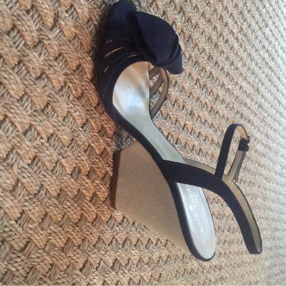 Navy Kate Spade Sandals - Picture 5 of 5